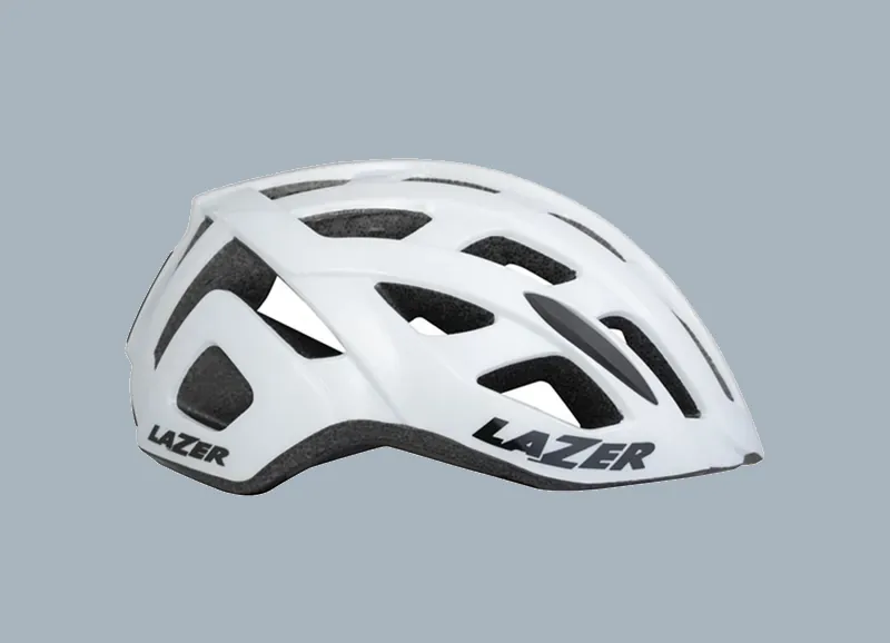 Vit cykelhjälm Lazer Tonic MIPS